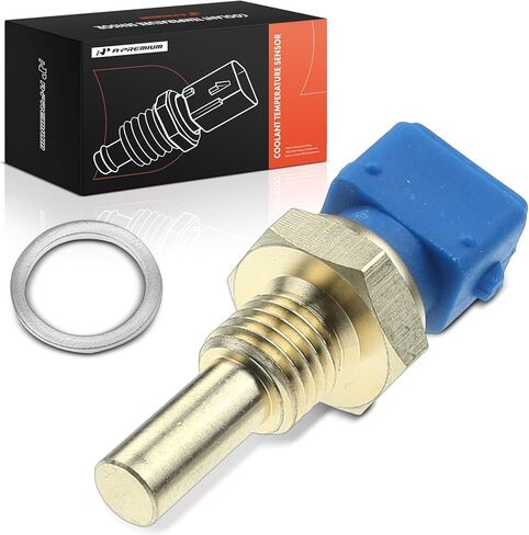 A-Premium Coolant Temperature Sensor Compatible with BMW Chevrolet Ford Geo Hyundai Infiniti Kia Mazda Mercury Nissan Porsche Subaru Saab Toyota Volvo in Kuwait