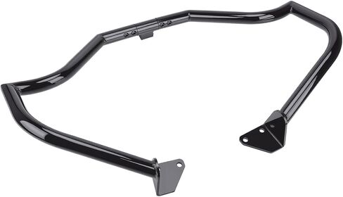 Motorcycle Highway Bar Engine Guard Crash Bar for Harley Davidson Dyna Street Bob/Low Rider/Wide Glide/Fat Bob/Super Glide Custom/Switchback 2006-2017 (Black) in Saudi Arabia