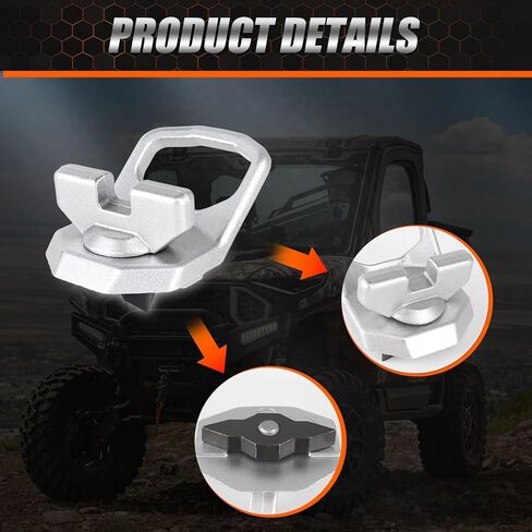 مجموعة الأغلال على شكل حرف D من Polaris Max (عبوة من قطعتين)، تحل محل 2889620 و2890894 المتوافقة مع 2024-2025 Ranger/Xpedition in Kuwait