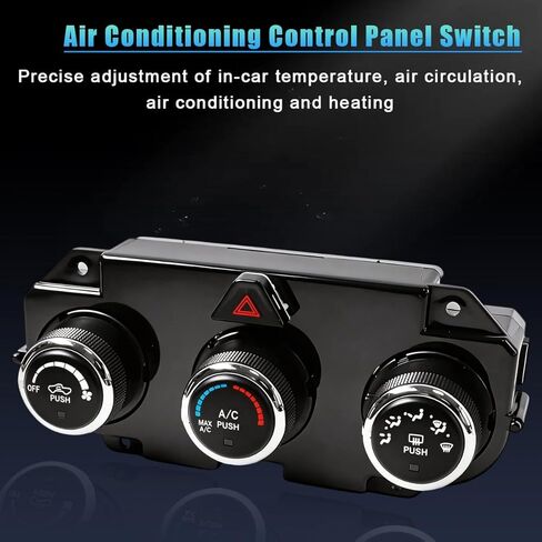 68268190AA Climate Control Module, Replacement for Dodge Ram 1500 3500 2013-2018 & Ram 1500 Classic 2019-2024, AC Heater HVAC Control Panel - Replaces 68186217AD, 68236776AB, 68239170AA in Saudi Arabia
