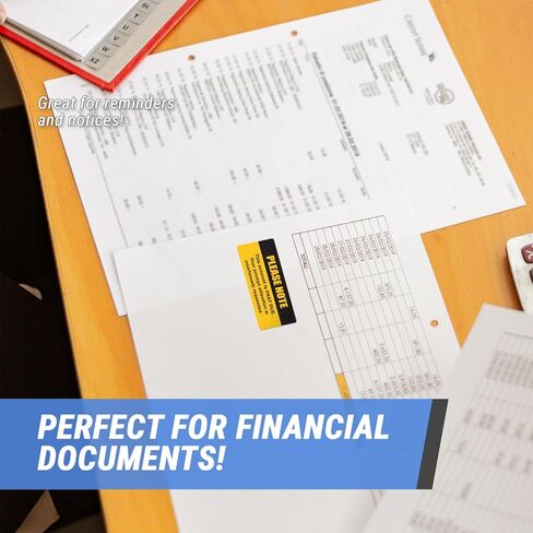 Account Past Due Stickers - 2 x 1 Inch Bright Yellow & Black Billing and Collection Reminder Stickers Overdue Sticker for Billing Statements AR Accounting Invoicing Sticker - 300 Labels/Pack in Kuwait