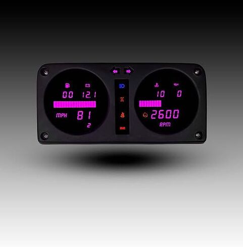 لوحة قياس LED رقمية النخبة لـ 1980-1995 سوزوكي ساموراي SJ410/SJ413 - ترقية مجموعة لوحة القيادة الحديثة DP1300 (أخضر) in Saudi Arabia