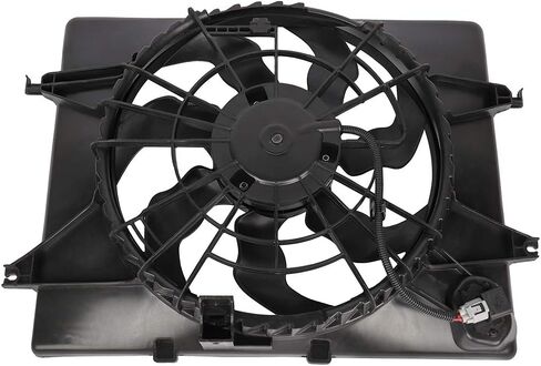 Radiator Fan Replacement for 2014 for Hyundai Sonata，2014-2015 for Kia Optima，2015-2017 for Ford Edge，2016 for Lincoln MKX，2003-2004 for Mazda 6 623770 1707 Radiator Cooling Fan in Saudi Arabia