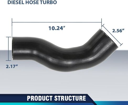 PIT66 خرطوم الديزل توربو إلى المبرد الداخلي متوافق مع دودج سبرينتر فريتلاينر 2004 2005 2006 in Kuwait