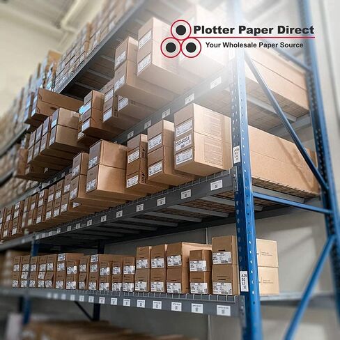 Plotter Paper Direct 36in x 100ft Coated White Plotter Paper, 46 Lb, 2'' Core, 95 Bright White, for CAD Printing on Wide Format Ink Jet Printers (1-Pack) in Saudi Arabia