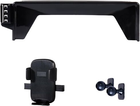 Phone Mount Holder for Honda Accord 2026 2025 2024 2023 Accessories Accessory 11th Gen Prime Hybrid Sport EX-L Touring Sport-L 12.3" Screen, Sunglasses Storage Box Plastic Black in Saudi Arabia