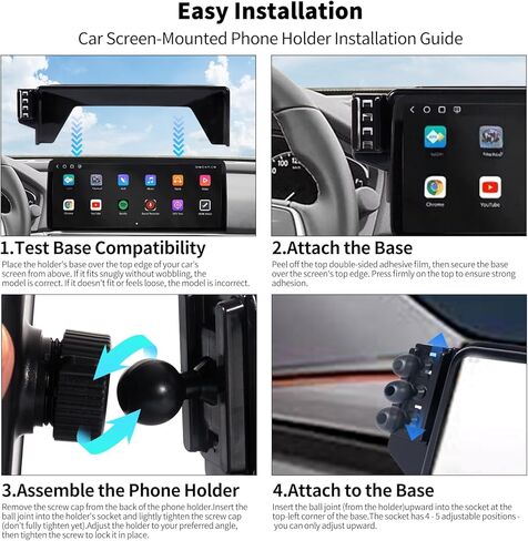 Phone Mount Holder for Honda Accord 2026 2025 2024 2023 Accessories Accessory 11th Gen Prime Hybrid Sport EX-L Touring Sport-L 12.3" Screen, Sunglasses Storage Box Plastic Black in Saudi Arabia