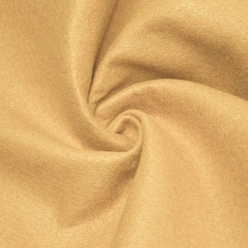 AK TRADING CO. 72-Inch Wide 1/16" Thick Acrylic Felt Fabric for Arts & Crafts, Cushion and Padding, Sewing Projects, Kids School Projects, DIY Projects & More. - Bright Gold, 1 Yard in Kuwait