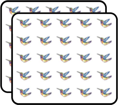 Watercolor Hummingbird Sticker for Scrapbooking Waterproof Vinyl Stickers for Water Bottle, Laptop & Phone Case 50 Pack in Kuwait