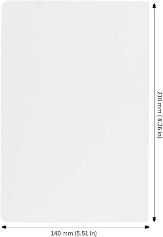 JAPCHET 40 Pack A5 Blank Notebook to Write Stories, Unlined White Blank Journal Notebook for Writing Drawing, 60 Pages, 5.5 x 8.3 Inch in Kuwait