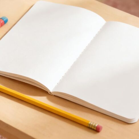 JAPCHET 40 Pack A5 Blank Notebook to Write Stories, Unlined White Blank Journal Notebook for Writing Drawing, 60 Pages, 5.5 x 8.3 Inch in Kuwait
