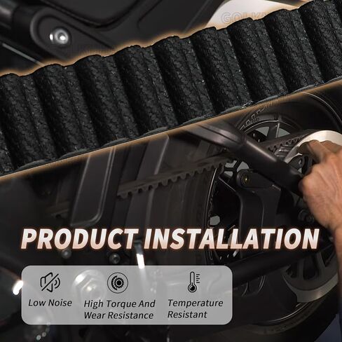 40307-00 Drive Belt,135T 1-1/8 inch Width for Harley-Davidson Softail Motorcycle 2000-2006 in Kuwait