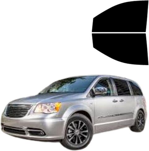 مجموعة ألوان مسبقة القطع من فيلم كربون نانو لسيارة Chrysler Town Country Van 2008-2016 للسائق والركاب التي تعمل بنظام Windows مقطوعة حسب الطلب لتناسب نظام Windows الخاص بك.. (20% الكل) in Kuwait