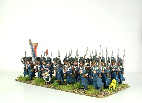 Wargames Delivered - Victrix Napoleon's French Old Guard Grenadiers Set with Bonus Miniature STL Download - 60 Highly Detailed 28mm Multipose Miniatures for Napoleonic Wargaming Dioramas in Kuwait