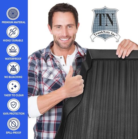Premium Cargo Liner for Maserati Levante 2017-2024 - Custom Fit Car Trunk Mat - All-Season Black Cargo Mat - 3D Shaped Laser Measured Trunk Liners for Maserati Levante 2017-2024. in Kuwait
