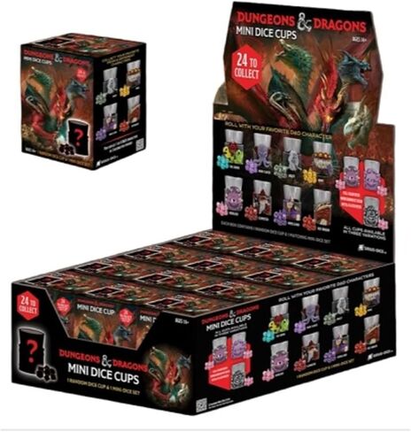 Dungeons & Dragons: Mini Dice Cups - Wave 2 – Sirius Dice in Saudi Arabia