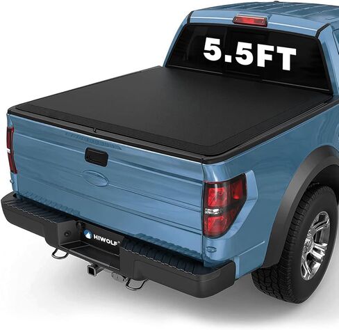 FRP Hard Tri Fold Truck Bed Tonneau Cover Fits 2015-2026 F150 with 5.5' Bed (67.1") | PRX3 | On Top | in Saudi Arabia