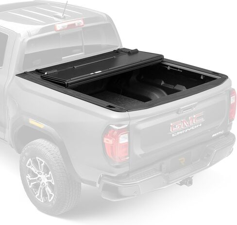 غطاء تونيو لسرير الشاحنة الصلب القابل للطي من RealTruck BAK BAKFlip G2 | 226407 | يناسب 2005 - 2015 Toyota Tacoma مع نظام مسار OE مقاس 6 أقدام و2 بوصة (73.5 بوصة) in Kuwait