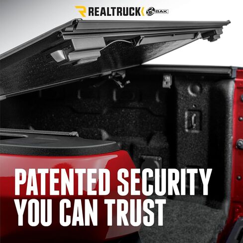 غطاء تونيو لسرير الشاحنة الصلب القابل للطي من RealTruck BAK BAKFlip G2 | 226407 | يناسب 2005 - 2015 Toyota Tacoma مع نظام مسار OE مقاس 6 أقدام و2 بوصة (73.5 بوصة) in Kuwait