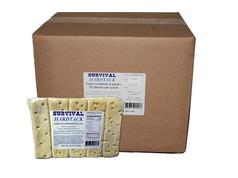 Survival HardTack، إمدادات الغذاء في حالات الطوارئ، 25 قطعة in Saudi Arabia