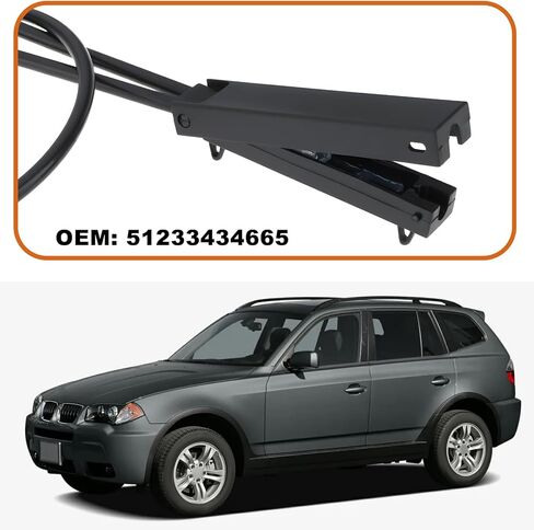 ECSiNG Front Hood Release Cable Compatible with BMW X3 2004–2010 51233434665 Hood Latch Cable in Kuwait