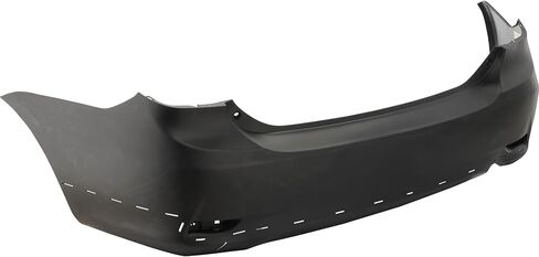 Garage-Pro Rear Bumper Cover Compatible with Toyota Corolla 2011-2013 Primed S/XRS Models North America Built in Kuwait