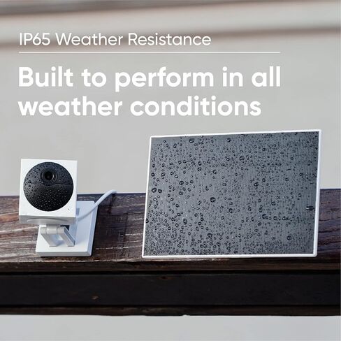 لوحة Wyze الشمسية - متوافقة مع Wyze Cam Outdoor، طاقة مستمرة مع شحن 2.5 وات 5 فولت (متجدد) in Kuwait