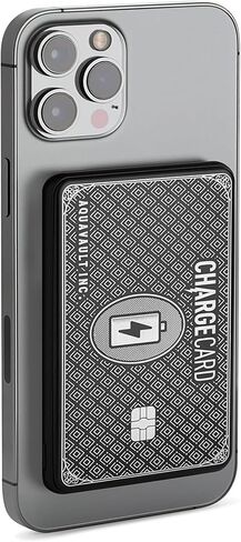 Ultra Thin Wireless Phone Charger. Portable Magnetic Power Bank that Fits in Your Wallet. 5000mAh & 20W Fast Charge. Works with Iphone 12-15 and other Phones with Magnetic Charging Tech. ChargeCard in Kuwait