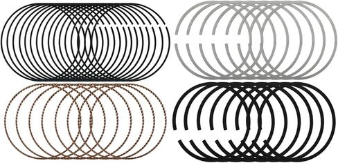 Engine Piston Rings Set STD 99.5mm for 5.7L HEMI V8, Compatible with 2003-2008 Dodge Ram 1500 2500 3500 Durango Chrysler 300 Jeep Grand Cherokee, VIN Code 2 & D, Replaces 5086002AA 9145232075 in Saudi Arabia