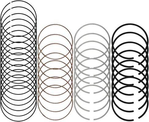 Engine Piston Rings Set STD 99.5mm for 5.7L HEMI V8, Compatible with 2003-2008 Dodge Ram 1500 2500 3500 Durango Chrysler 300 Jeep Grand Cherokee, VIN Code 2 & D, Replaces 5086002AA 9145232075 in Saudi Arabia