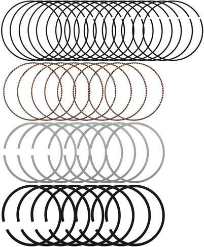 Engine Piston Rings Set STD 99.5mm for 5.7L HEMI V8, Compatible with 2003-2008 Dodge Ram 1500 2500 3500 Durango Chrysler 300 Jeep Grand Cherokee, VIN Code 2 & D, Replaces 5086002AA 9145232075 in Saudi Arabia