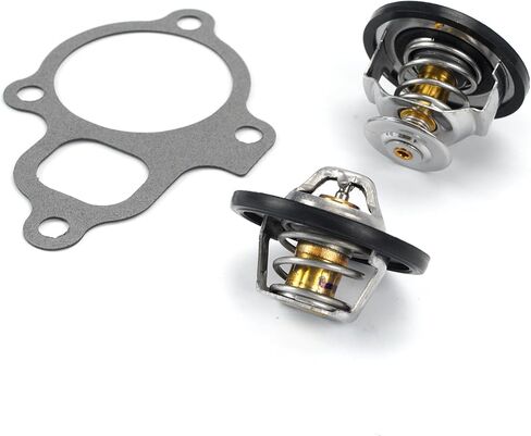 Coolant Thermostat Fit 14-17 for INFINITI QX60, 09-16 for Renault Koleos, 02-17 for Nissan X-Trail, 02-13 Altima, 08-13 Urvan, 02-12 Sentra, 08-14 Rogue, 09-12 for Suzuki Equator 2.5L in Kuwait