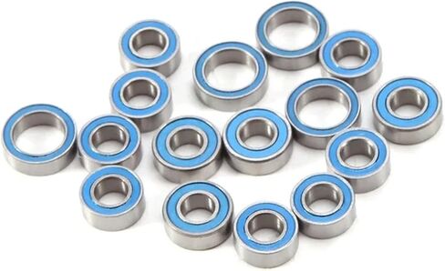 RC Car Toys Parts for Tamiya for TT02 TT02D 1/10 16PCS Rubber Sealed Ball Bearing Kit RC Car Upgrades Parts Accessories in Kuwait