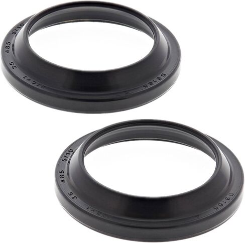 All Balls Racing 57-121 Fork Dust Seal Kit Compatible with/Replacement For Kawasaki KX 80 1988-1989, Yamaha DT175 1995, IT125 1981, RT180 1990-1993, XZ550 1982-1983 in Saudi Arabia