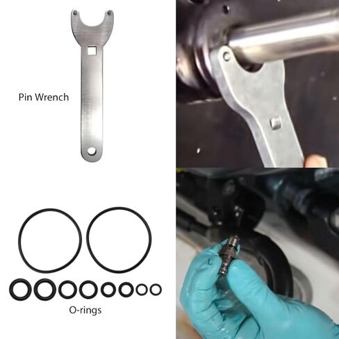 Front Mount Hydraulic Steering Cylinder Seal Kit Fits for Seastar HC5340, HC5341, HC5342, HC5343, HC5344 Marine Applications(New Version) in Kuwait