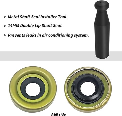 Compressor Reseal Kit For GM A6 Include Oring,Shaft Seal, Installer Tool A6 Compressor Gasket Kit in Kuwait