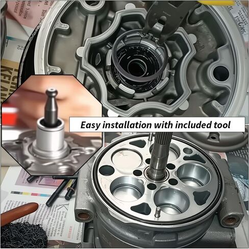 Compressor Reseal Kit For GM A6 Include Oring,Shaft Seal, Installer Tool A6 Compressor Gasket Kit in Kuwait