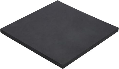 UNICRAFTALE Rubber Bench Block Rubber Stamping Block Black Synthetic Rubber Crash Pad Square Anti Vibration Pads Sheets Base for Roller Furniture Pads 7.87x8.11x0.39 Inch in Kuwait