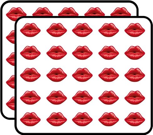 Sexy Lips Love Sticker for Scrapbooking, Calendars, Arts, Kids DIY Crafts, Album, Bullet Journals 50 Pack in Kuwait