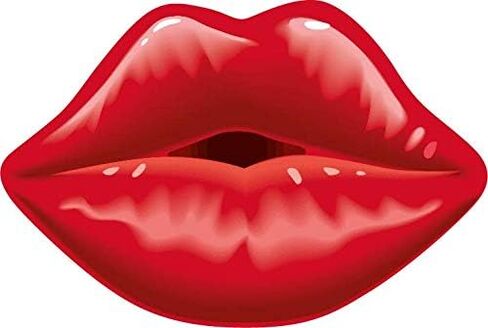 Sexy Lips Love Sticker for Scrapbooking, Calendars, Arts, Kids DIY Crafts, Album, Bullet Journals 50 Pack in Kuwait
