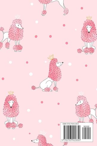 Poodle Notebook: Blank Lined Journal, Softcover (6x9 inches) with 120 Pages in Kuwait