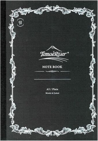 Tomoe River FP 68 GSM Notebook, 5.85" x 8.27" (A5), 160 pages (80-Sheet), Unruled, White (SR-A5NB-LM68) in Saudi Arabia