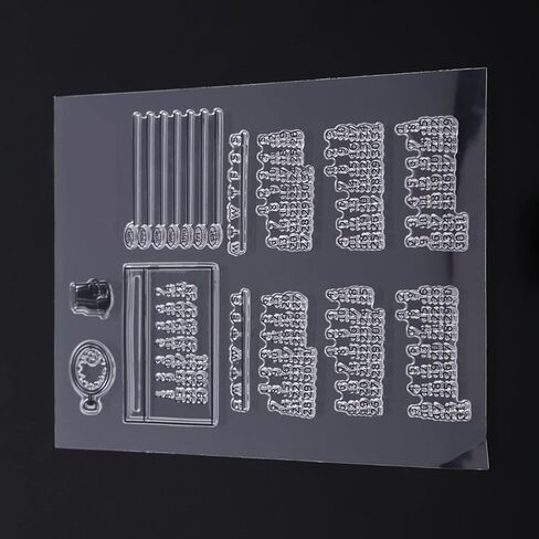 Generic Clear Silicone Stamp Set, Soft Textured Stamps for Scrapbooking Photo Album Greeting Cards, with Reusable Peel Stick Patterns for Home Decor in Kuwait
