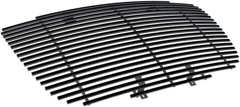 APS Premium Stainless Steel SS Black Billet Grille Grill Insert Compatible with Chrysler 300 300C 05 06 07 08 09 10 Main Upper N19-L00358R in Kuwait