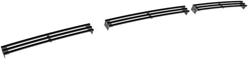 APS متوافق مع Toyota Tundra 2007-2009 المصد السفلي من الفولاذ المقاوم للصدأ الأسود 8x6 أفقي البليت الأمامي شواية مصبغة إدراج T65459J in Kuwait