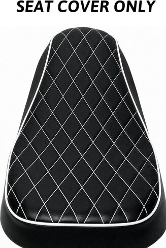 JMCHstore White Diamond Stitch Retro Mini Bike Seat Cover for Coleman B200R B200C B200V RB200 Realtree RT200 MEGA Moto B212 MAX Cushion Replacement Parts in Kuwait