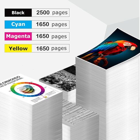 936XL (936e) Ink Cartridges Combo Pack Replacement for HP 936 e XL for OfficeJet 9122e Pro 9125e 9120e 9128e 9135e 9110b 9120b 9128 9130 9130e 9110e 9130b 9135 for HP936 Black Cyan Magenta Yellow in Saudi Arabia