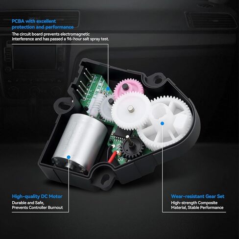AITKEN HVAC Heater Temperature Blend Door Actuator Compatible with Chevy Cobalt 2005-2010 HHR Pontiac G5 2005-2011 Replace #10393075, 604-133 in Kuwait