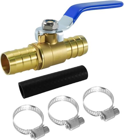A/C HACK KIT w/Clamps Hose Shut Off Valve Fits for Ram 2019 2020 2021 2022 1500 2500 3500 Trucks Gas & Diesel, Heater Core Blend Door By-Pass Mod Fix Solving Weak/Warm Air Conditioning in Kuwait