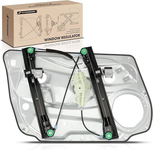 A-Premium Front Passenger Side Electric Power Window Regulator Without Motor Compatible with Mercedes-Benz C230 2008-2009, C250, C300, C350, C63 AMG, E250, E300, E350, E400, E550, E63 AMG, E63 AMG S in Kuwait